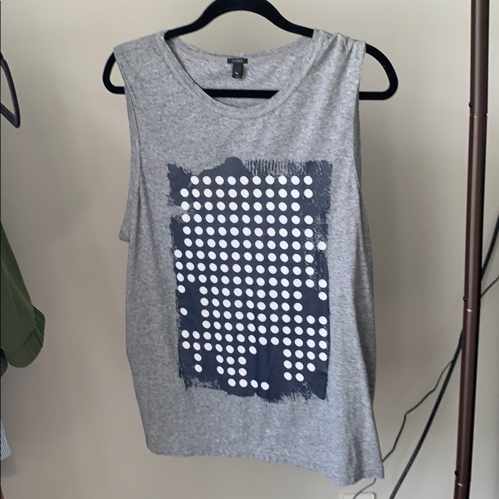 JCrew Graphic Tank